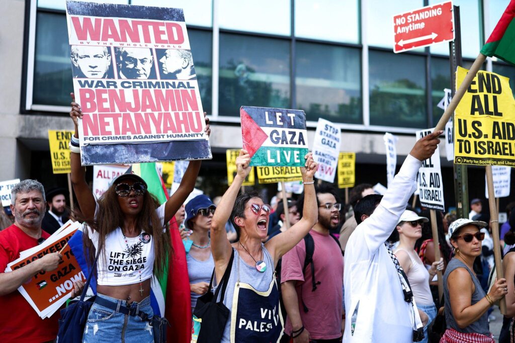 Susan Sarandon Detained at NYC Protest Ahead of Netanyahu’s UN Speech