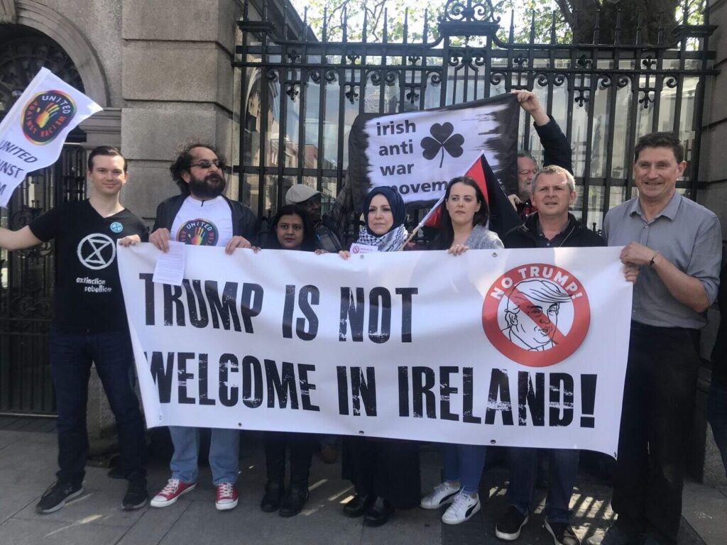 🇺🇸🇮🇪 Anti-Trump Protests Erupt During Trump’s Ireland Visit